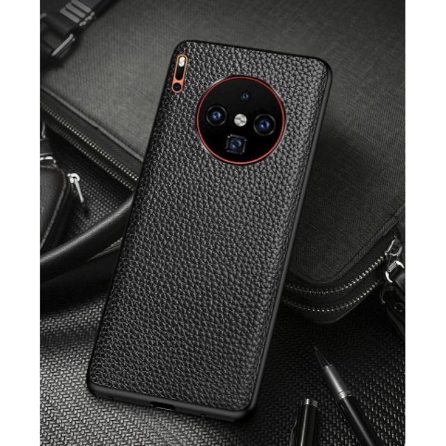 Mate 30 pro - Ốp lưng da
