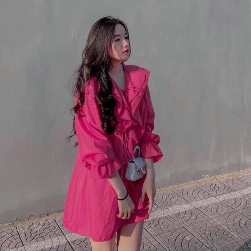 váy babydoll bèo cổ | BigBuy360 - bigbuy360.vn
