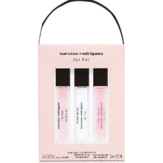 SET NƯỚC HOA NARSICO 3 CHAI 10ml