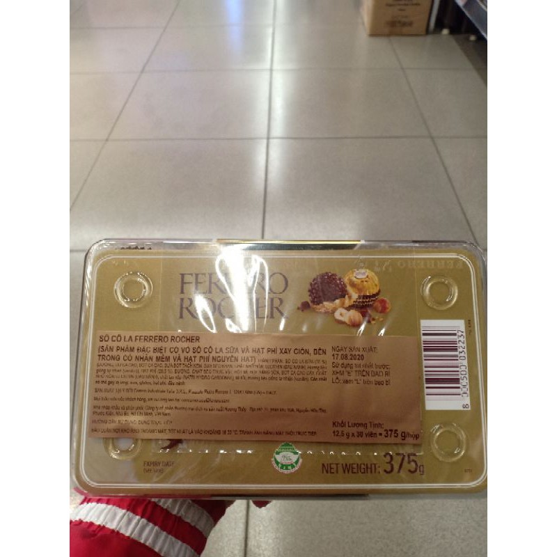 Socola Ferrero Rocher  16 viên 200g