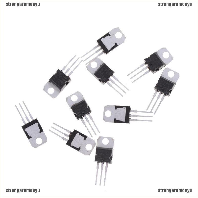 Bộ 10 Linh Kiện Điều Chỉnh Điện Áp Ic L7805Cv L7805 To-220 5v