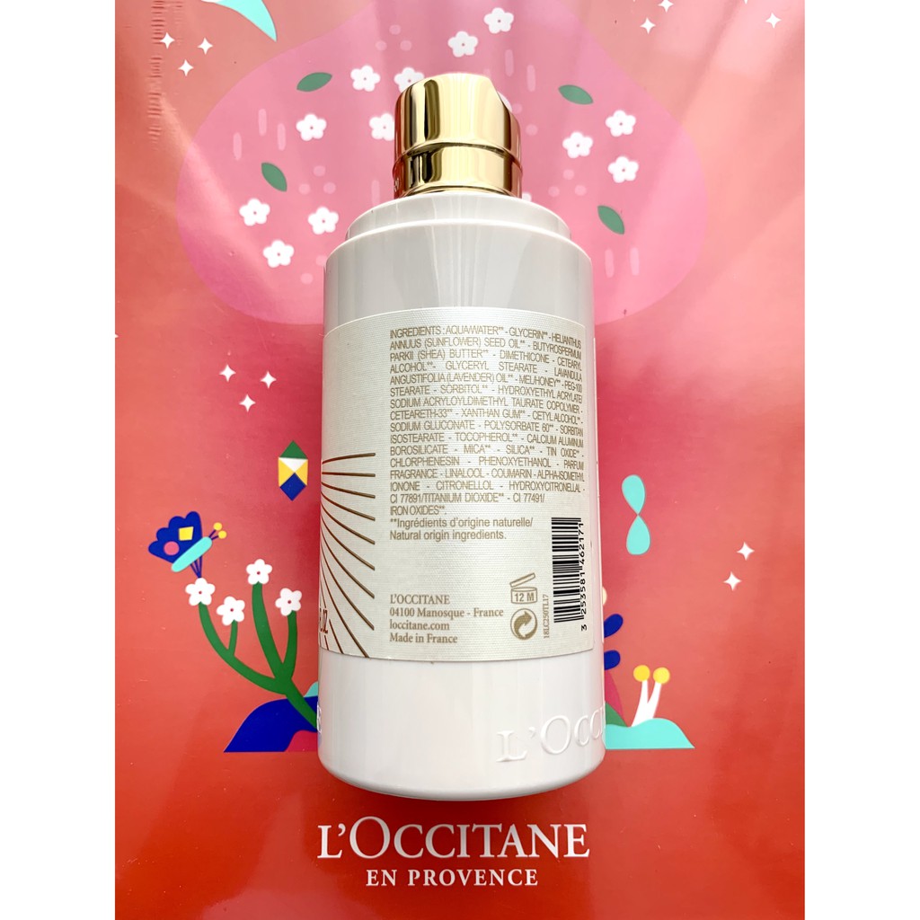 [BILL US/FR] L'Occitane Sữa Dưỡng Thể Nước Hoa Terre de Lumière Beautifying Body Milk 250ml