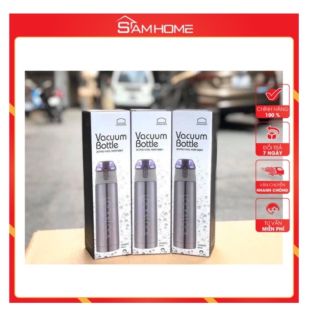 Bình Giữ Nhiệt Cao Cấp Lock&Lock LHC4153 LHC1439 1000ml, LHC6800FU 500ml - Hàng Chính Hãng