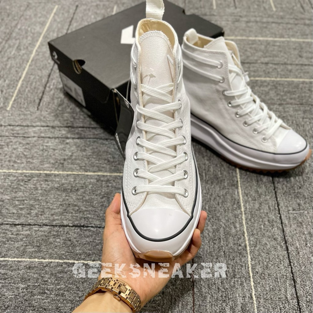 [GeekSneakerZone] Giày Cvs [White/Blue] Run Star Hike JW Anderson White - CAO CỔ TRẮNG | BigBuy360 - bigbuy360.vn