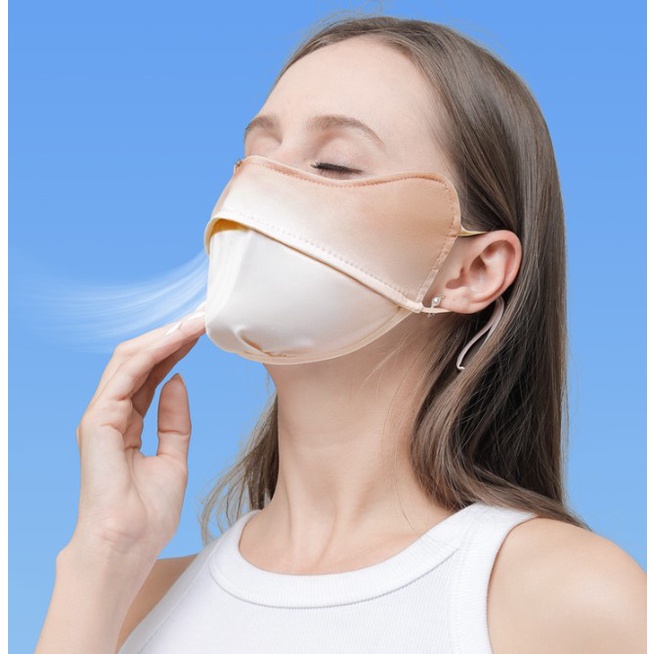 Khẩu Trang SUNI MASK Vải Chống Nắng, Chống UV Mỏng Thoáng
