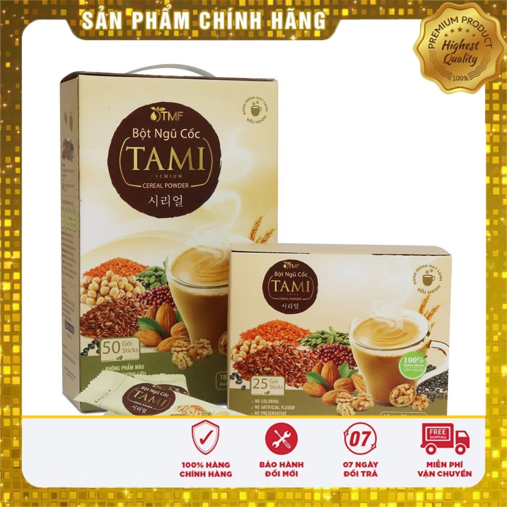 Bột Ngũ Cốc Nảy Mầm TAMI - TÂM MINH FOODS