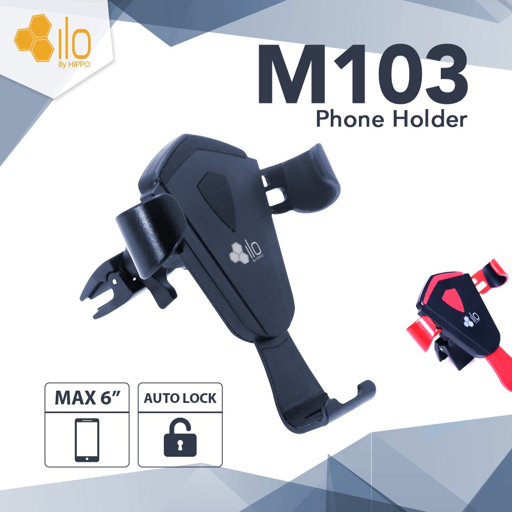 Giá Đỡ Điện Thoại Hình Hà Mã M103 - Car Holder Ilo M103