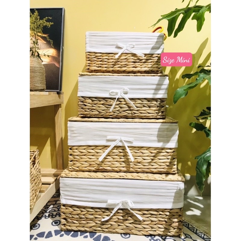 Giỏ đựng đồ đa năng & trang trí nhà cửa Size Mini