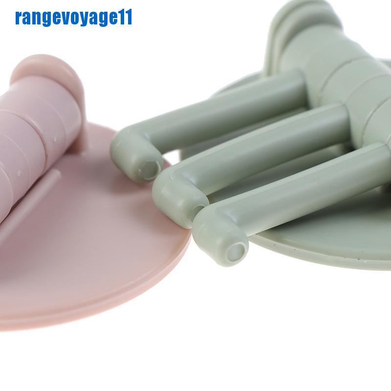 Móc Treo Đồ Gắn Tường Với 3 Móc Sáng Tạo Tiện Dụng
