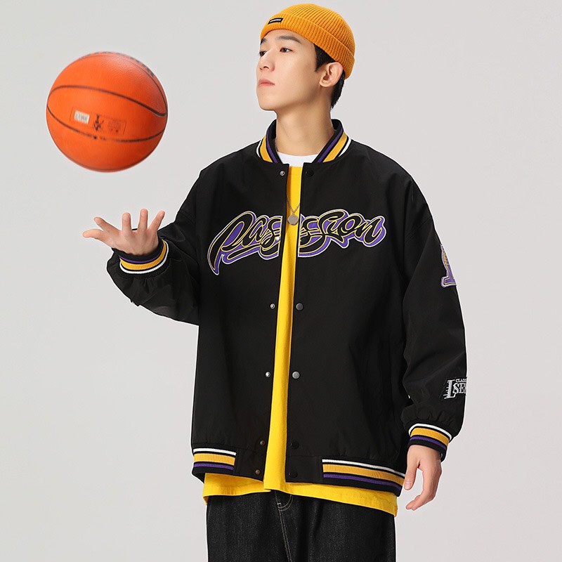 Áo Khoác Bombre PASSON Form Unisex Nam Nữ Chất Nỉ Cao Cấp