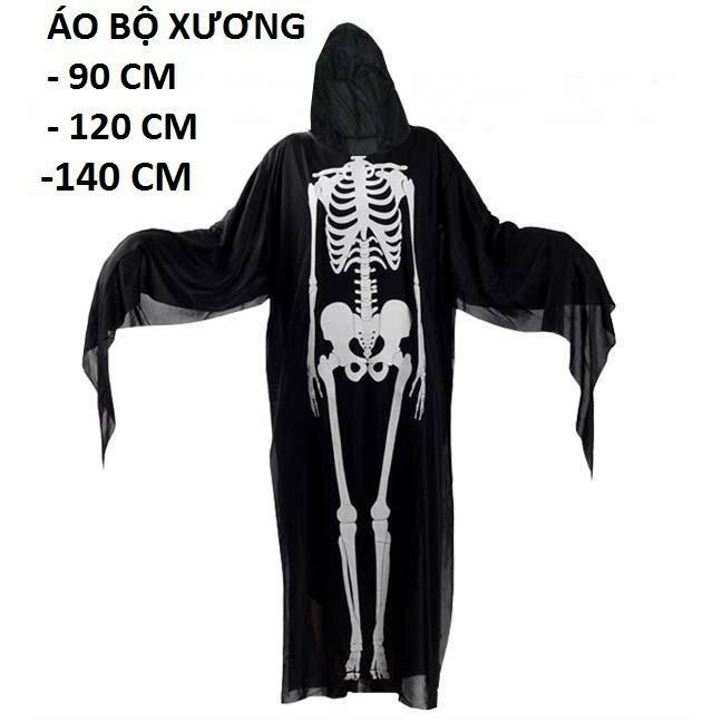 Áo hóa trang bộ xương - Quần áo hóa trang Halloween