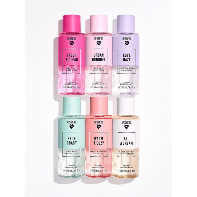 (Trả order) body mist victoria secret