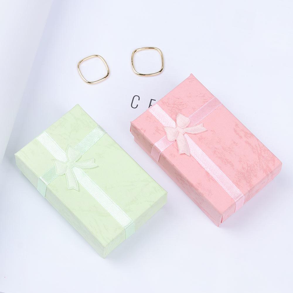 MIH 1 / 6 Hộp Quà Giấy Vuông Trưng Bày Trang Sức Nhiều Màu Sắc