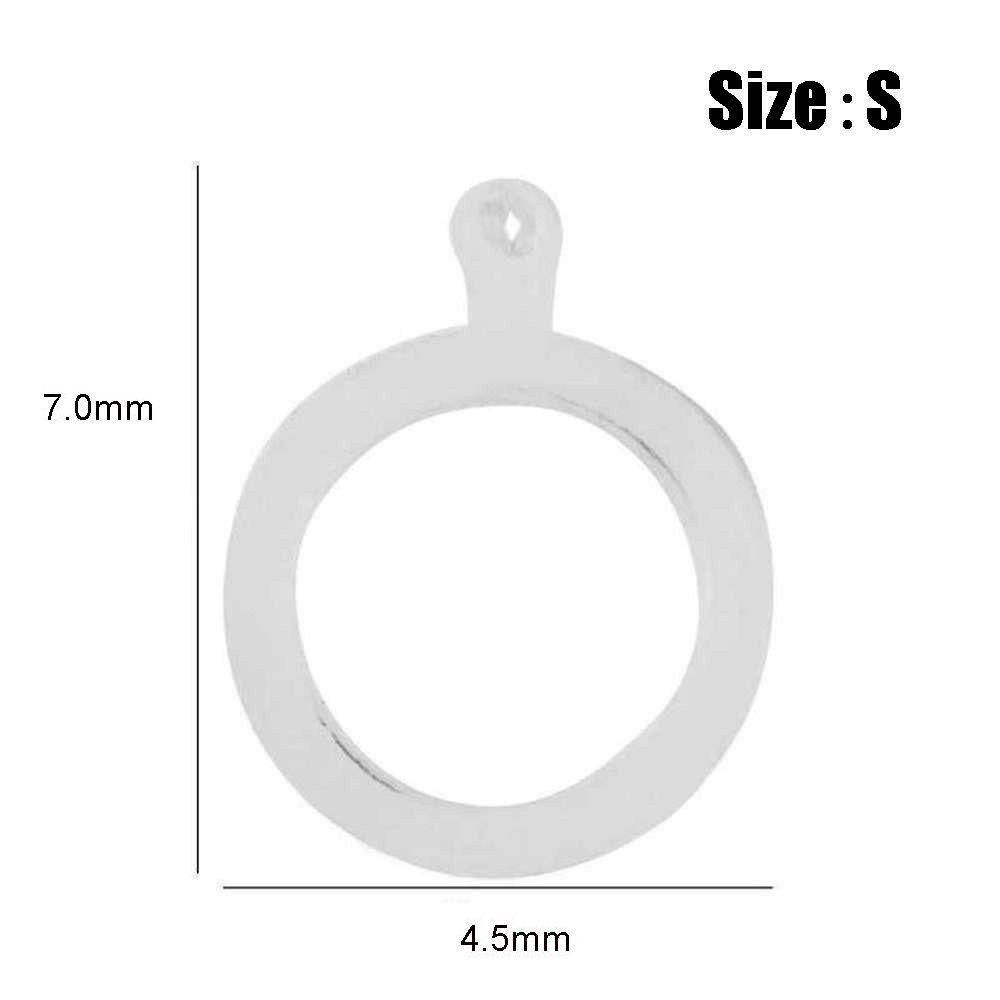 MYRONGVN Set 100 Hạt PE Trắng Trong Suốt Thu Hút Cá