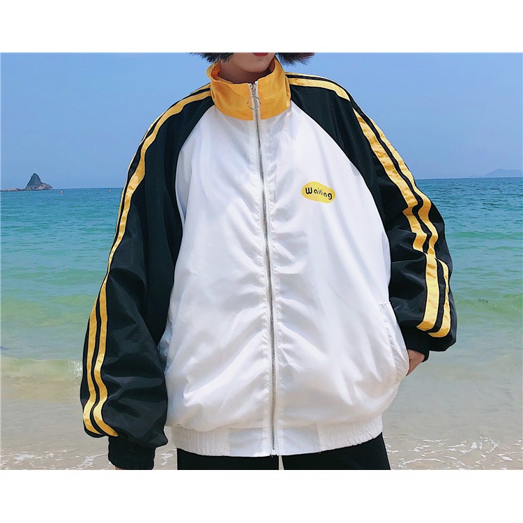 [Có Sẵn] Áo khoác WAITING 2 sọc ulzzang #501 | BigBuy360 - bigbuy360.vn