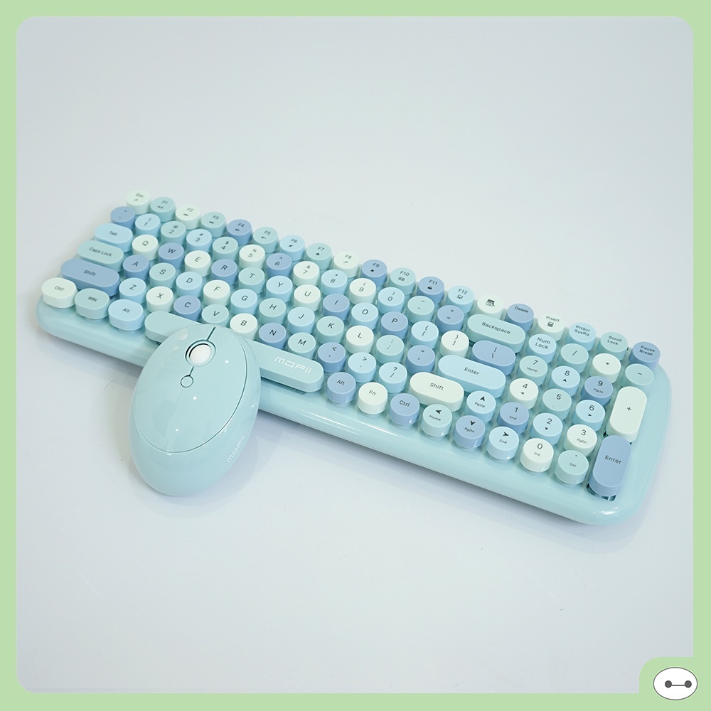 COMBO BÀN PHÍM CHUỘT KHÔNG DÂY MOFII CANDY XR CHÍNH HÃNG TƯƠNG THÍCH CẢ HỆ ĐIỀU HÀNH WINDOWS VÀ MACOS