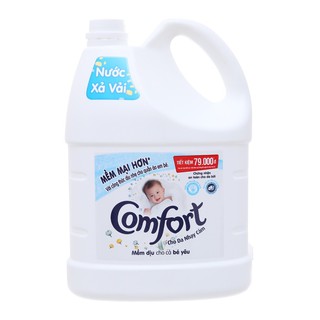 Nước xả vải Comfort cho da nhạy cảm hương phấn chai 3.8 lít