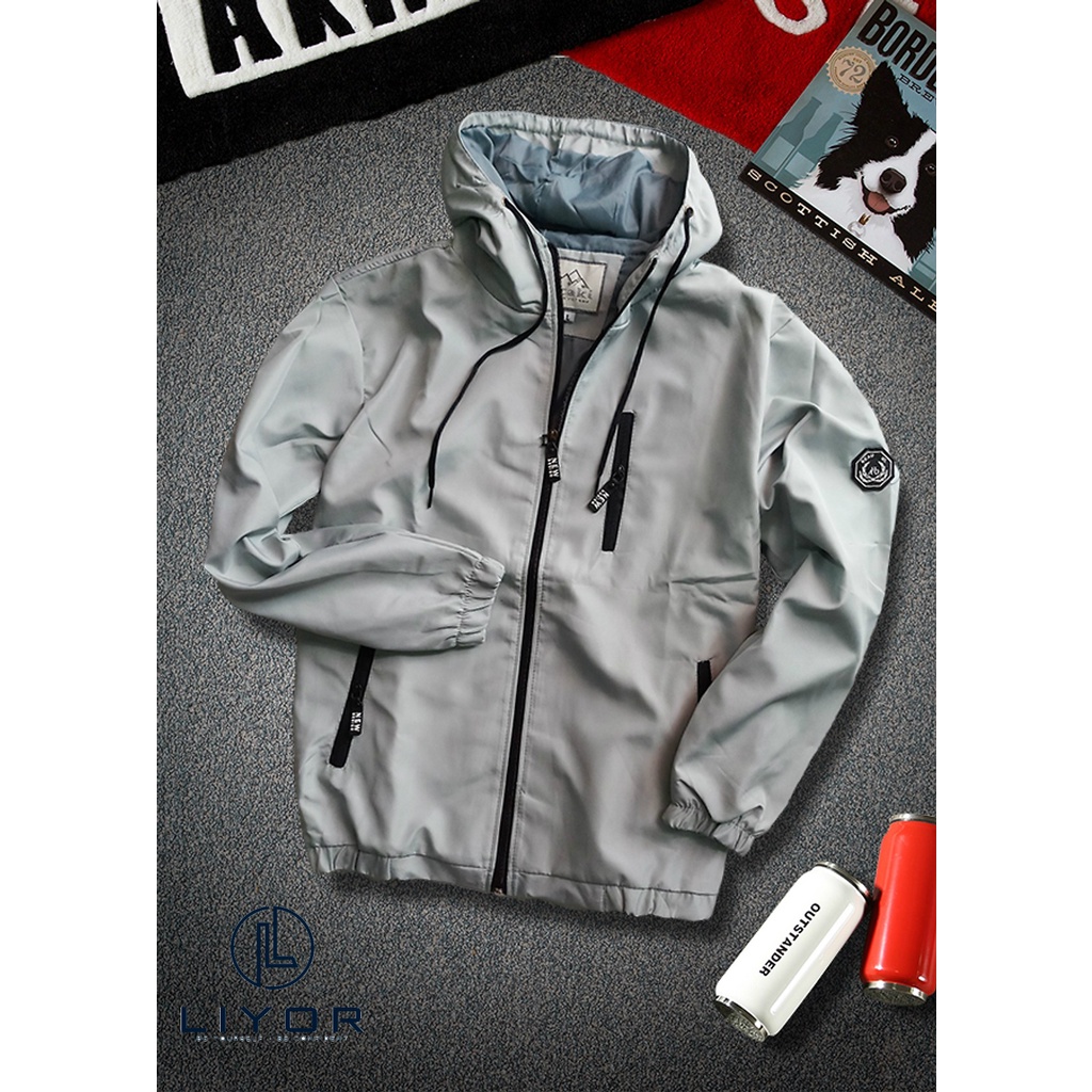 Áo khoác dù nam, áo gió có mũ Liyorstore unisex vải mát AK15