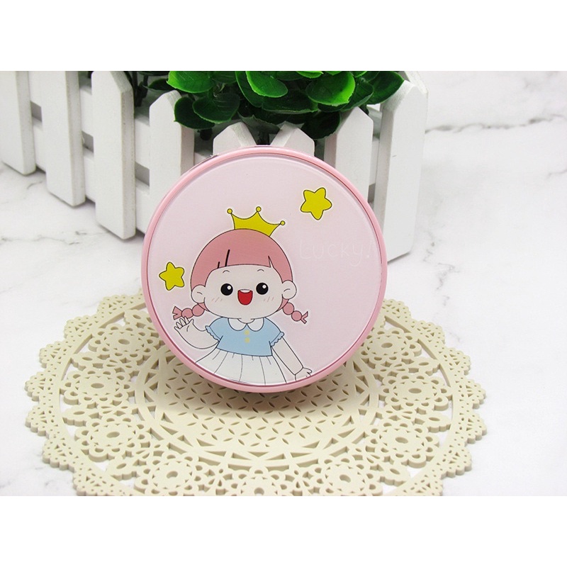 Khay Gương To Cute Nhiều Mẫu - Case Đựng Lens