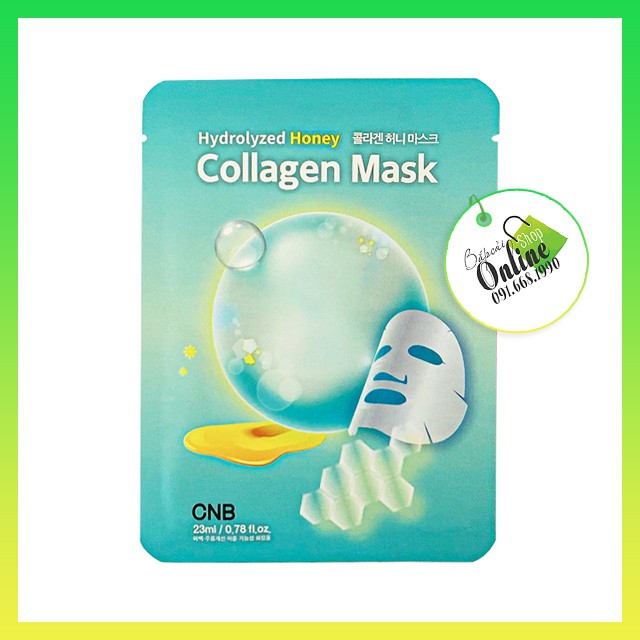 Mặt nạ Hydrolyzed Honey Collagen Mask CNB Hàn Quốc [chính hãng]