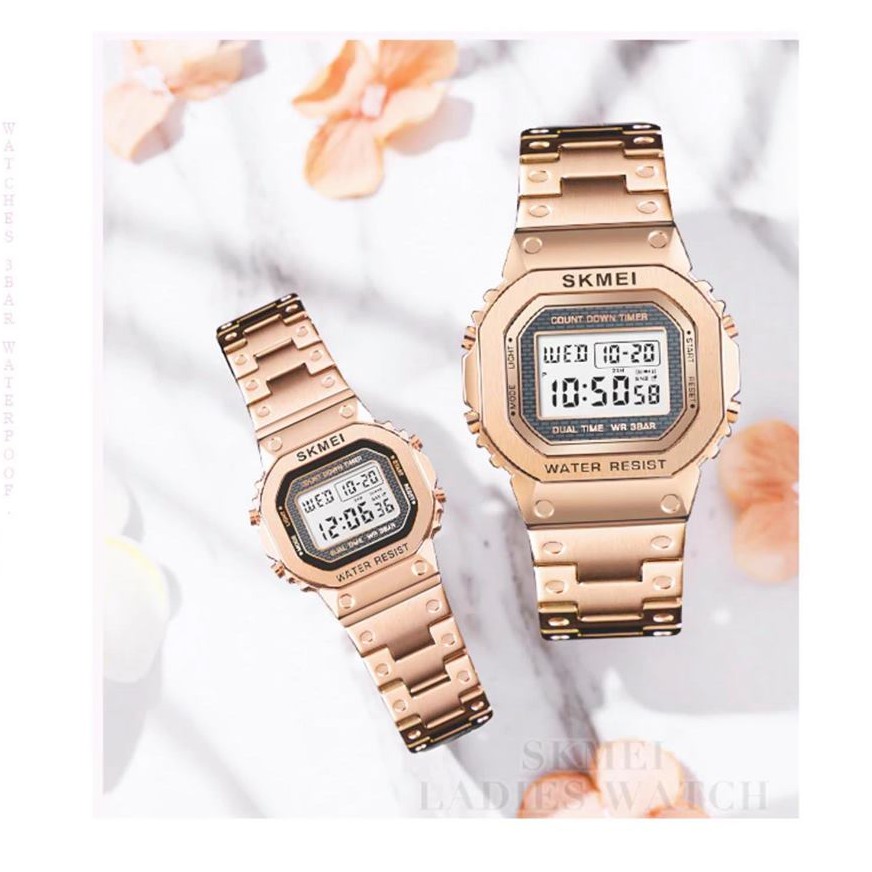 Đồng hồ thể thao nam nữ Skmei SKM02 chính hãng cao cấp, điện tử, đầy đủ chức năng, dây thép đúc, thời trang | BigBuy360 - bigbuy360.vn