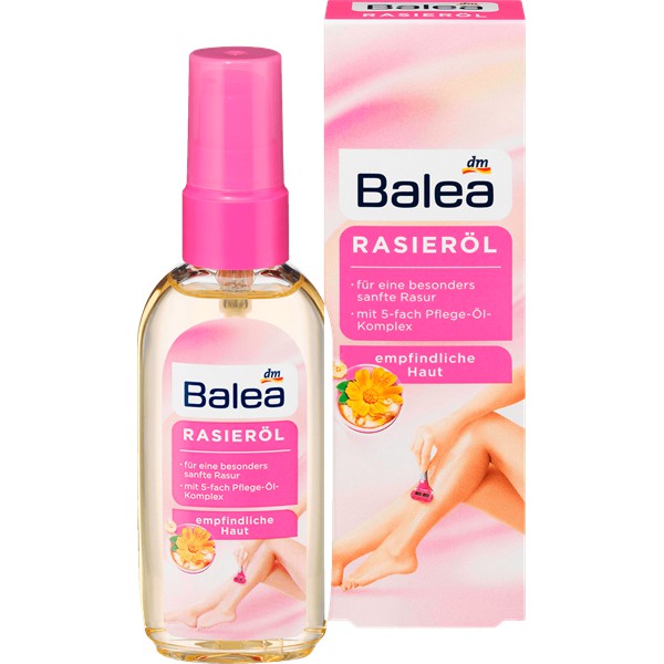 Tinh Dầu Cạo Lông Hoa Cúc Balea Rasieröl (của Đức)
