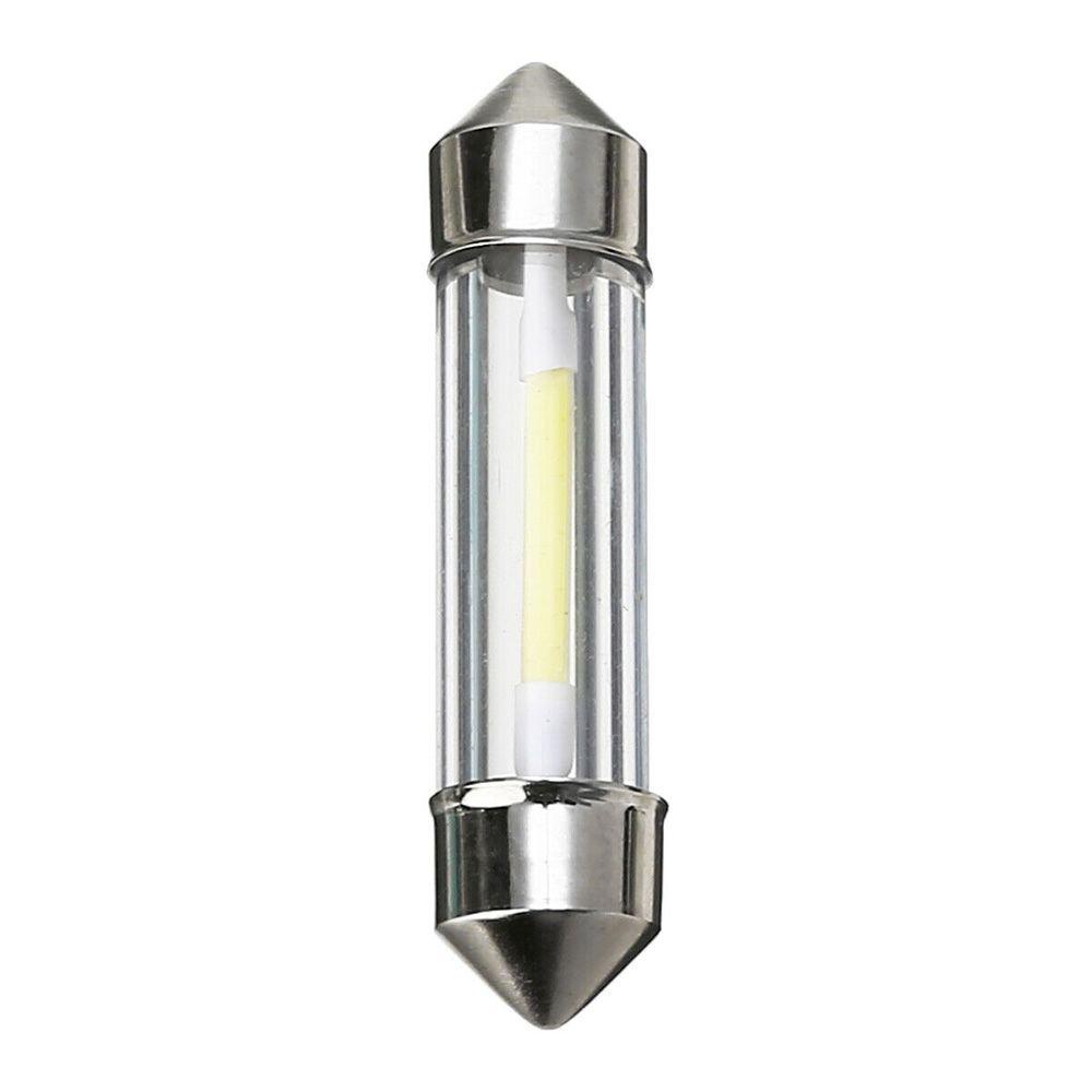 Set 2 Đèn LED Chiếu Biển Số Xe Hai Đầu Trong Suốt Ánh Sáng Trắng