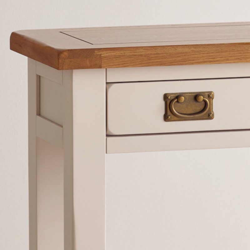 Bàn console 2 ngăn kéo Kemble gỗ sồi IBIE