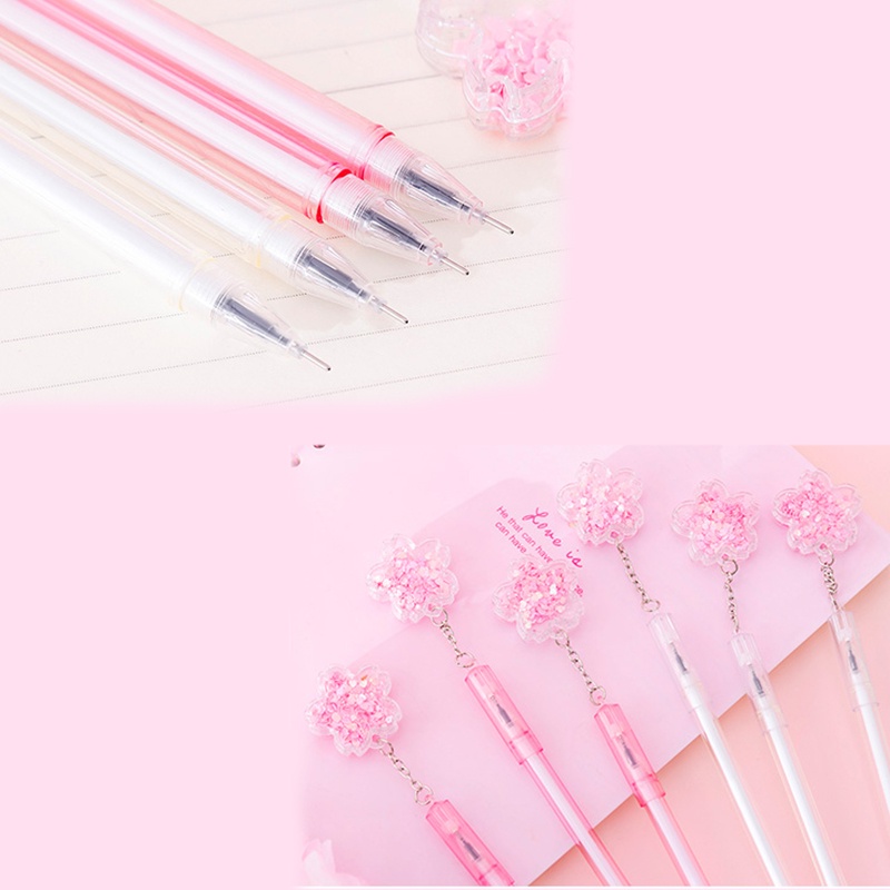 Bút Bi Mực Đen 0.38mm Kèm Quả Cherry