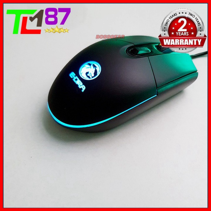 Chuột Máy Vi Tính Laptop Mouse Chơi Game E-DRA EM6102 Đèn LED 7 Màu RGB - Chuột Gaming Có Dây Chuyên Game