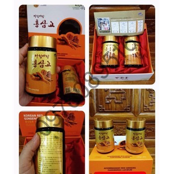[ Hộp 2 Lọ ] Cao Hồng Sâm Linh Chi Achim Cao Cấp Hàn Quốc