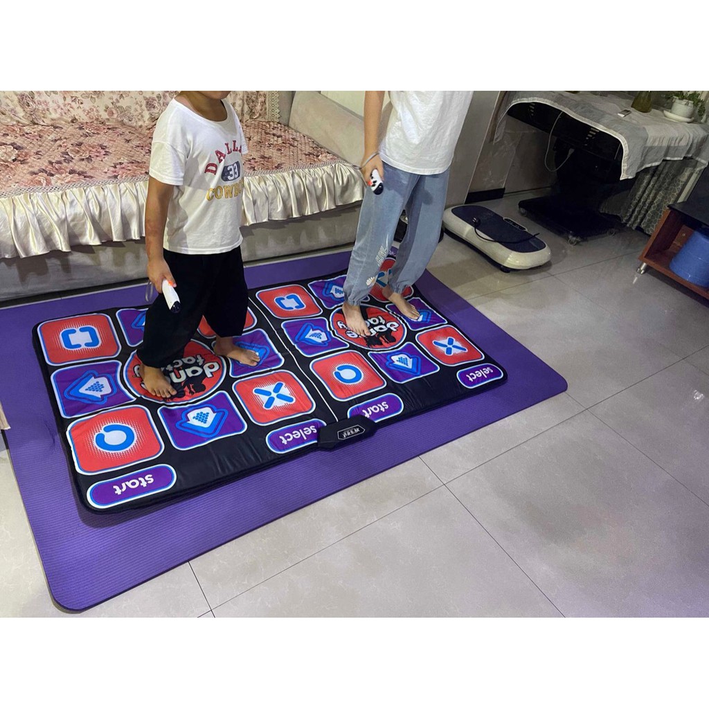 Thảm game cao cấp cổng HDMI kèm các phụ kiện đầy đủ: nhảy audition, yoga, chạy bộ....
