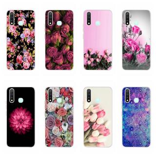 Ốp điện thoại mềm họa tiết bông hoa thời trang cho Vivo Y12 Y15 Y17 Y11 (2019) Y19 Y50 Y30 Y81