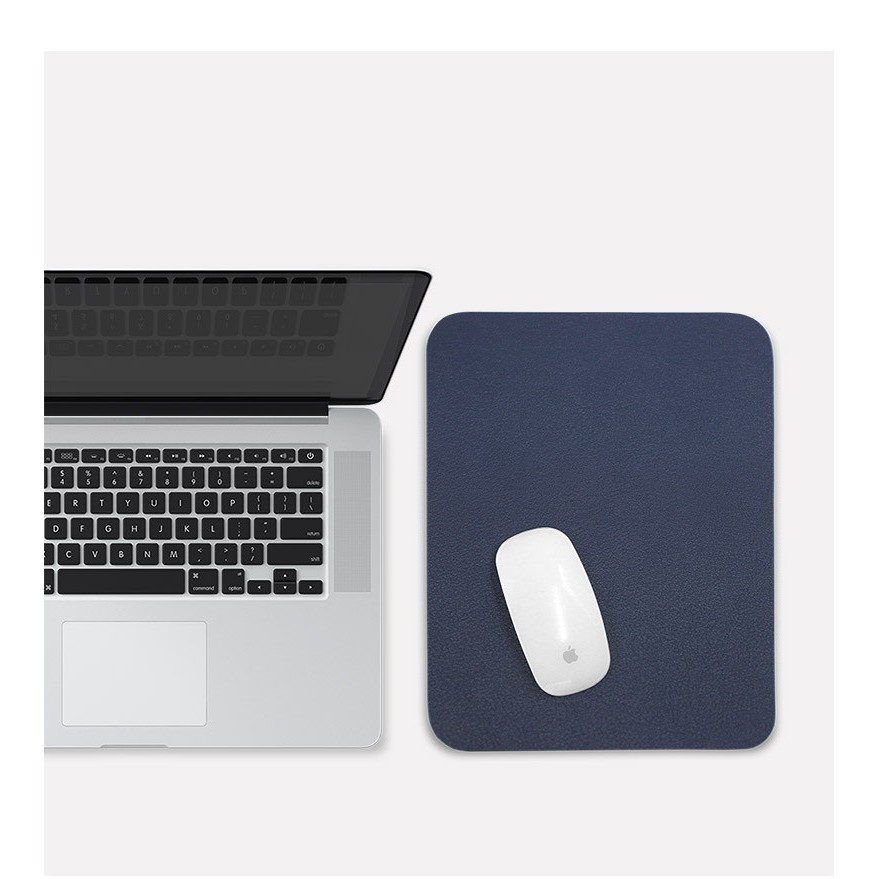 Mouse Pad Lót Chuột Da Cỡ Lớn Kiêm Miếng Lót Bàn Làm Việc Deskpad Size Lớn Chống Nước Nhiều Màu