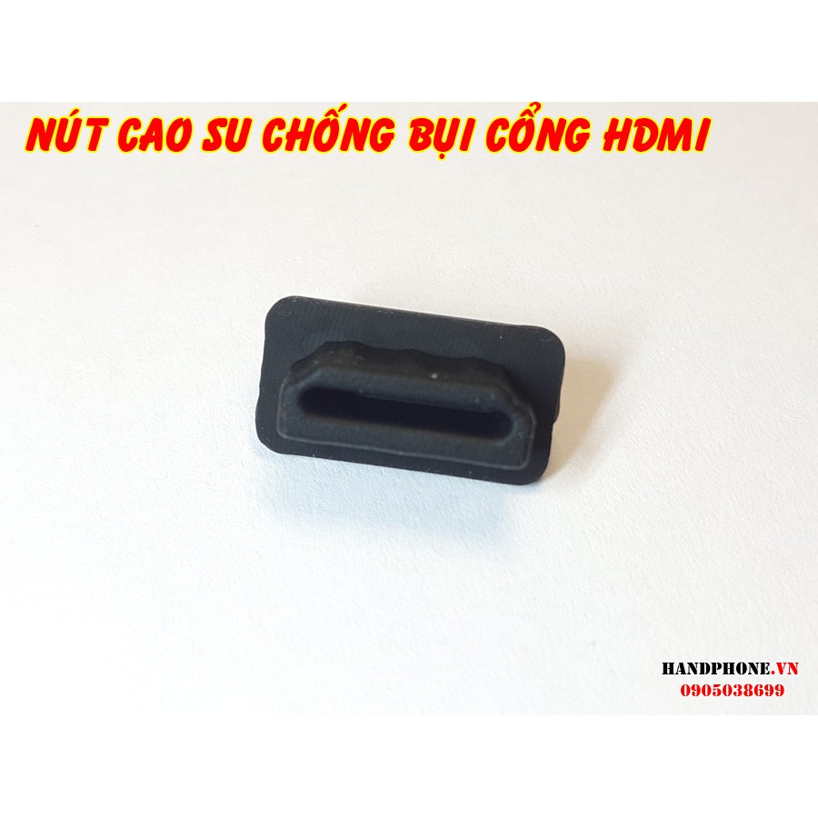 Nút cao su chống bụi cho cổng HDMI cho thiết bị điện tử, máy tính, ti vi, âm li, màn hình, máy chiếu...