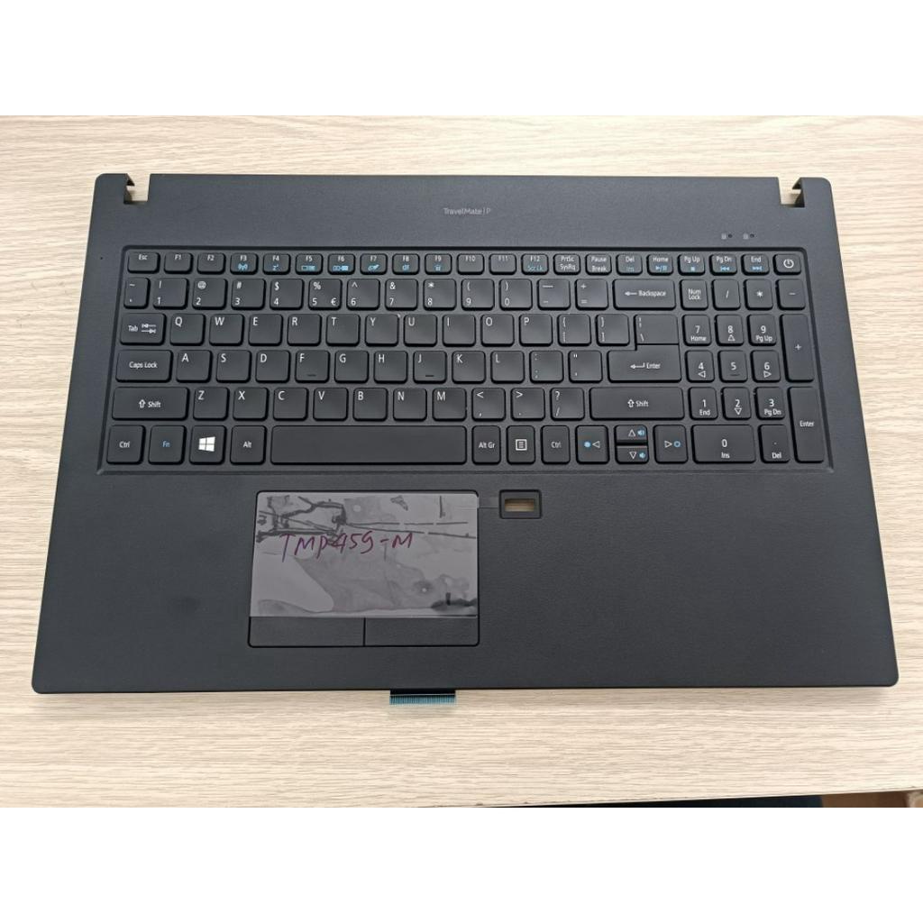 VỎ MẶT C KÈM PHÍM DÀNH CHO LAPTOP ACER TMP459-M TMP2510-G2 ĐEN NEW CÓ LED + CHUỘT + LOA