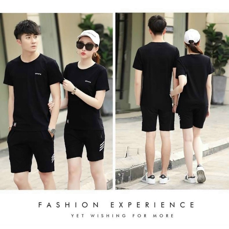 Bộ Thể Thao Sport Chất Thun Lạnh Co Giãn Mặc Nhà Dạo Phố
