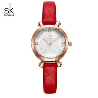 Đồng hồ nữ shengke korea k8046-l03-rg chính hãng