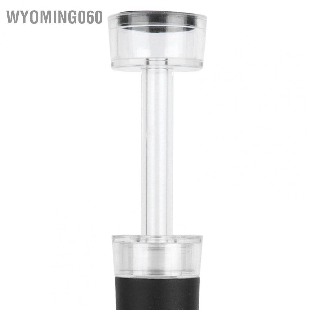 Wyoming060 Vacuum Wine Stopper Reusable Bottle Easy to Use for Home Kitchen Bar