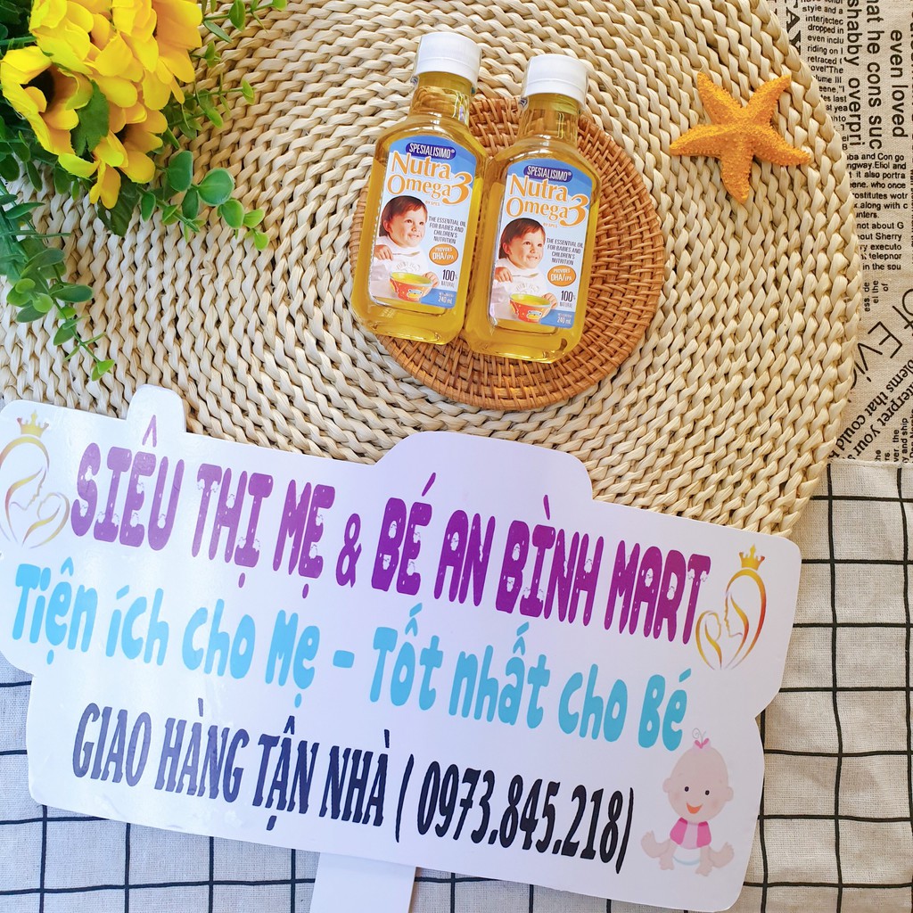 Dầu ăn Nutra Omega3 cho bé