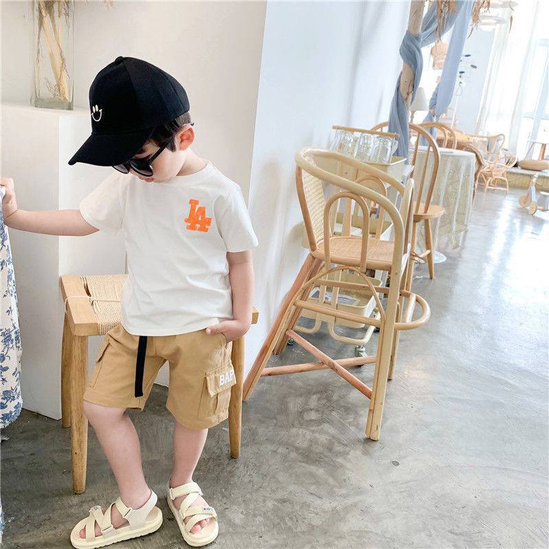 Áo thun tay lỡ unisex hàn quốc MLB LA cho bé ,Samyy_vn