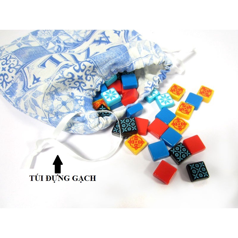 Azul Boardgame – Trò chơi lát gạch cung điện hấp dẫn (kèm túi đựng)
