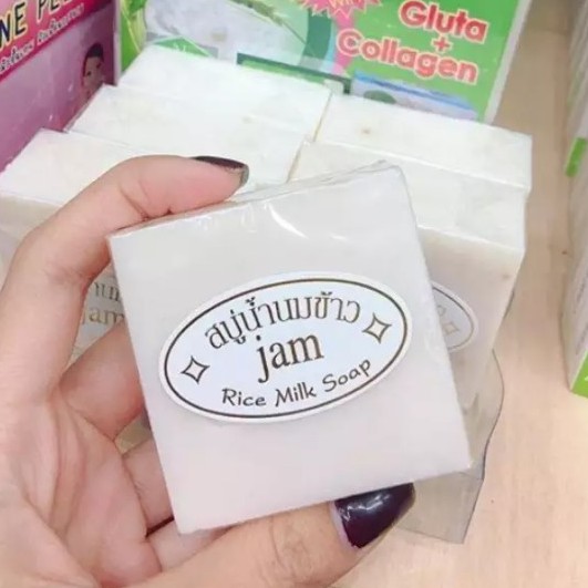 Xà Phòng Jam Sữa Gạo