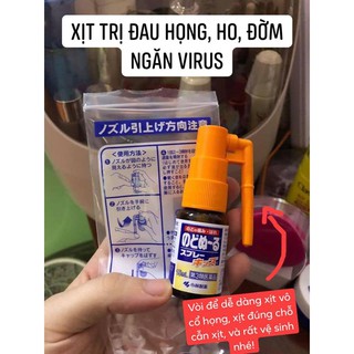 xịt cổ họng
