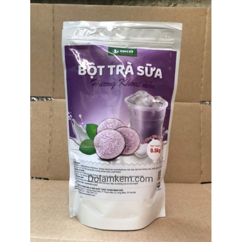 Bột trà sữa khoai môn uống liền