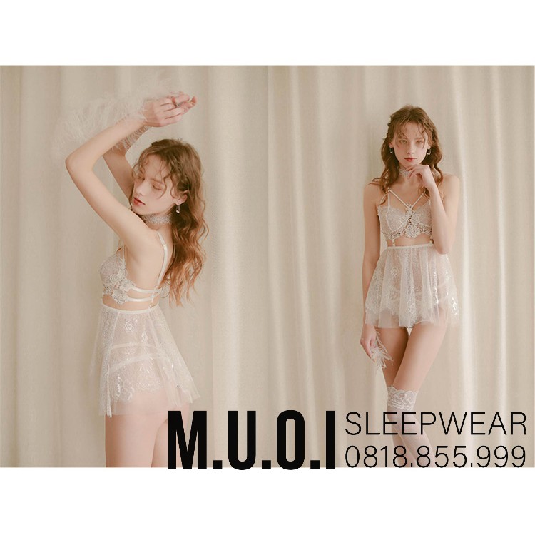 SX 2-VÁY NGỦ REN QUẢNG CHÂU SEXXY-MUỐI SLEEPWEAR | BigBuy360 - bigbuy360.vn