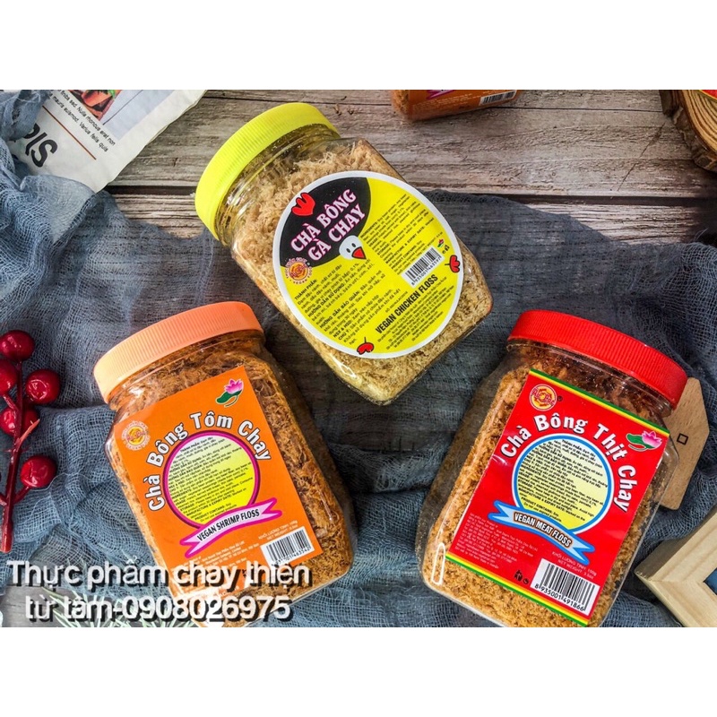“Chà Bông Gà Thịt Tôm Chay 100G” Thực Phẩm Chay | BigBuy360 - bigbuy360.vn