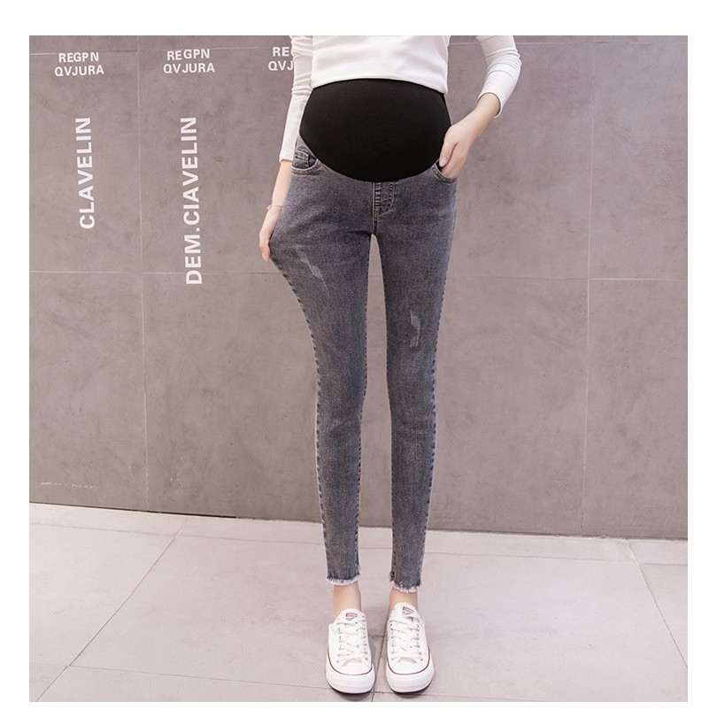Quần Bầu Xinh Quần Jean Bầu Trẻ Trung Năng Động Q299