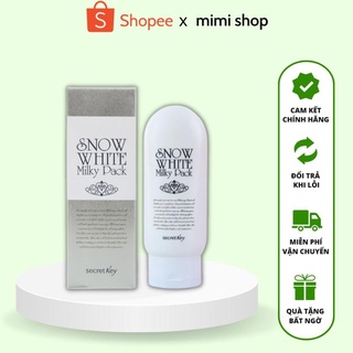 Kem snow white milky pack - kem tắm trắng