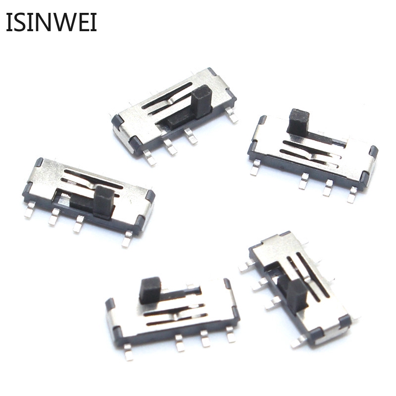 Set 10 công tắc chuyển đổi mss23c02 smd 2p3t 8pin mss-23c02